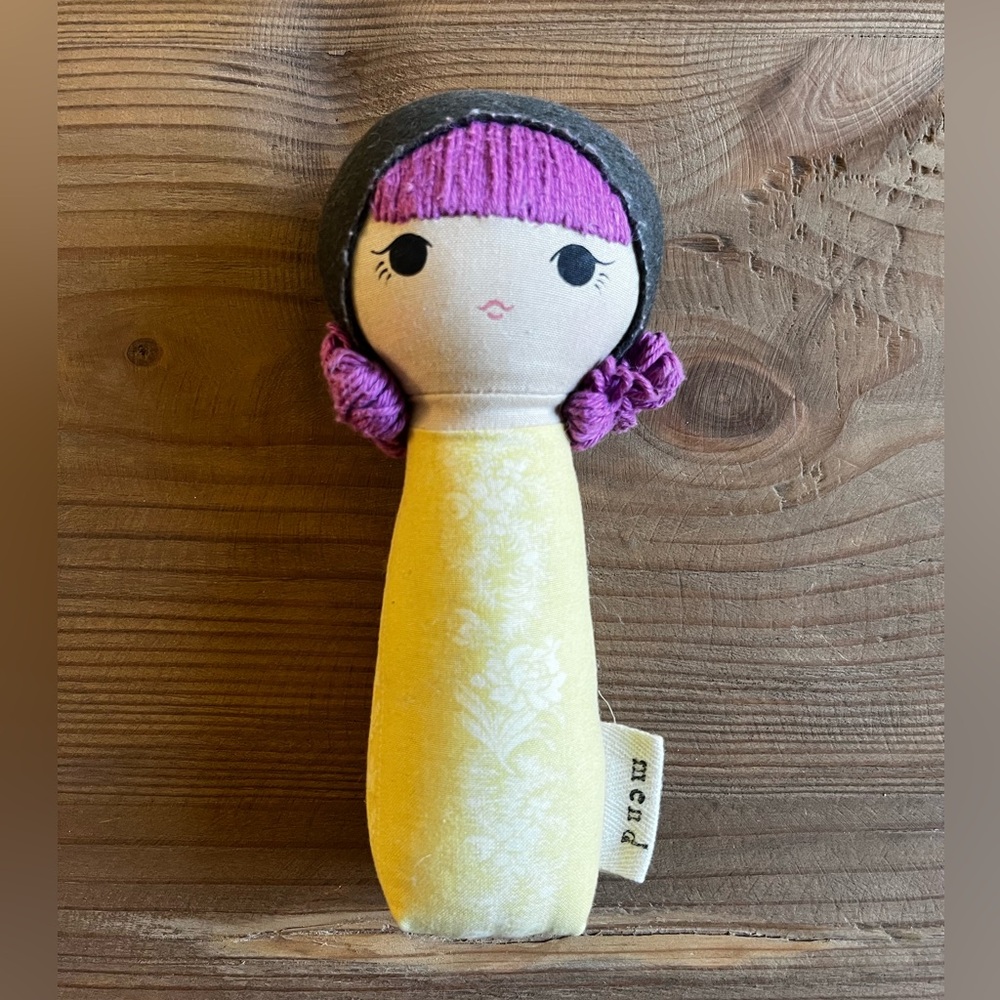 Adorable handmade doll